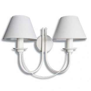 boční lampa bílá