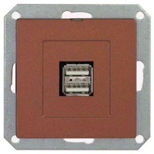modul USB zásuvky - měď