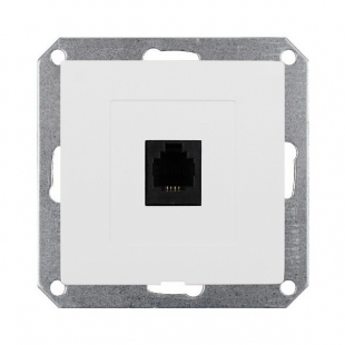 Datová zásuvka 8 pin Magic - bílá