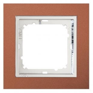Tlačítkový vypínač č.1/0 - světlo, ventilátor, zvonek Magic - měď