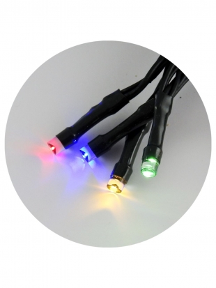 Vánoční řetěz 50LED 5,4 m COLOR - TR 307
