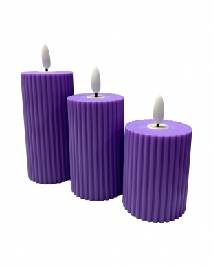 LED svíce - HOME DECOR sada 3ks - HD-141
