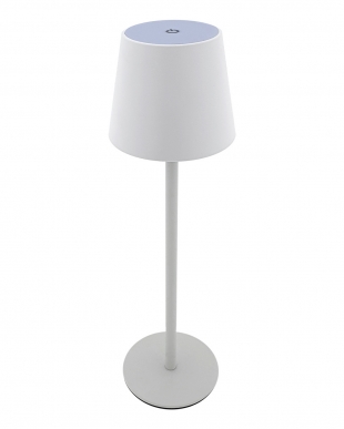 stolní led lampička bílá