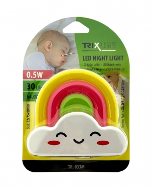 LED 0,5W noční světlo - Duha - TR-033M