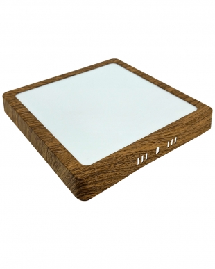 TR-157 LED panel 18W 1512lm 4200K dekor dřevo - čtvercový přisazený