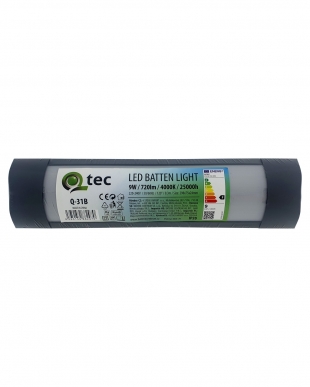 podlinkové světlo - černé QTEC 30cm
