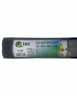 podlinkové světlo - černé QTEC 60cm