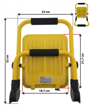 LED Multichip - 10W 988lm pracovní světlo