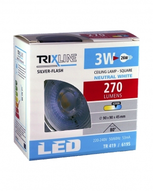 Stropní bodové LED světlo 3W - TR 419