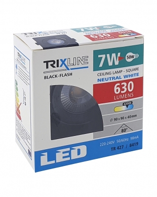 Bodové LED světlo 7W TRIXLINE Ceiling TR 427 neutrální bílá