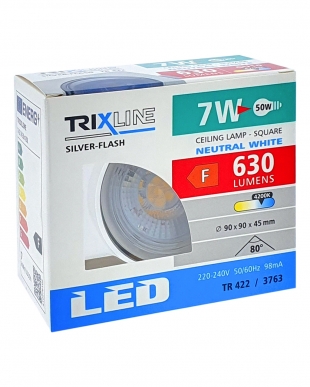 Bodové LED světlo 7W TR 422 / 3763 neutrální bílá TRIXLINE