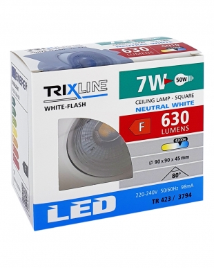 Bodové LED světlo 7W TR 423 / 3794 neutrální bílá TRIXLINE
