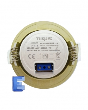 Bodové LED světlo 7W - kruhové TR 413 / 9482 neutrální bílá TRIXLINE