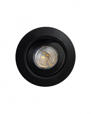 Q-13DL LED stropní svítidlo 5W - černé, kruhové - neutrální bílá QTEC