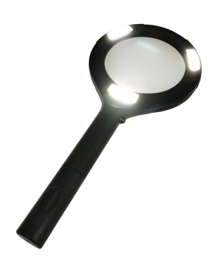 Lupa s LED osvětlením