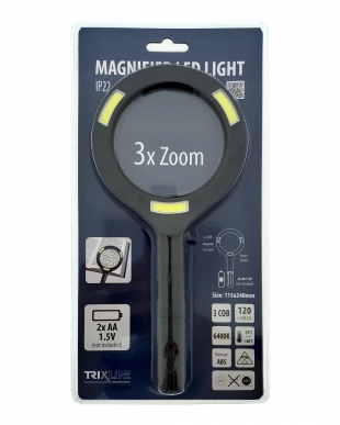 Lupa s LED osvětlením