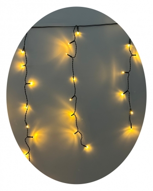 Led vánoční světýlka na balkón