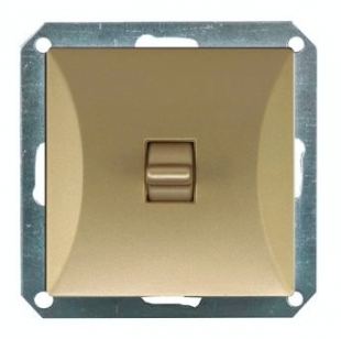 modul páčkového vypínače zlatý