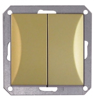 kompletní vypínač - zlatý - modul