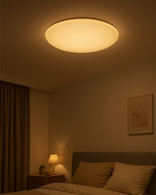 LED stropní svítidlo TR-603C - IPOLY 80W 7600lm ø78cm CCT + ovladač