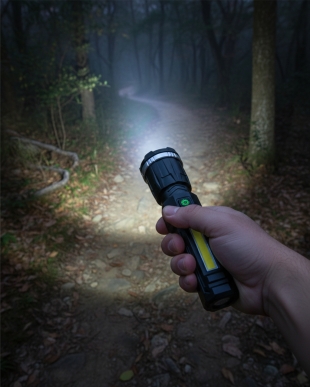 LED Nabíjecí svítilna USB-C 3W + 2W - TR-127M COB