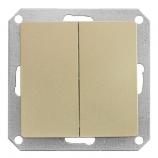 Žaluziový vypínač "vratný" Magic - pískový, modul