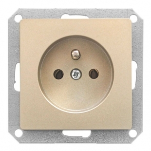 Modul zásuvky jednoduché Magic - písek