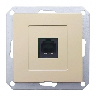 Datová zásuvka 8 pin Magis - modul, pískový