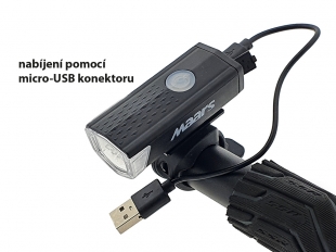 Přední svítilna na kolo