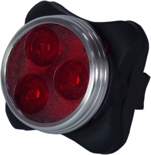 set světel přední a zadní na kolo