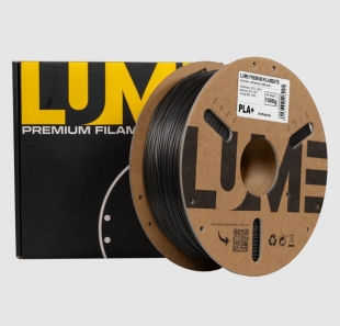 Filament PLA+ LUME - ANTRACIT, 1kg, 1,75mm do tiskáren 3D