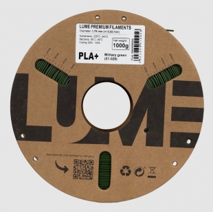 filament do 3D tiskárny v tmavě zelené barvě