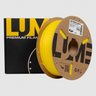 filament do 3D tiskárny v žluté barvě