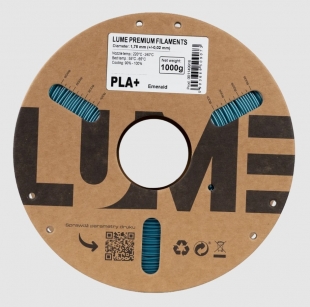 filament do 3D tiskárny ve smaragdové barvě