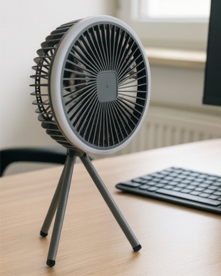 Ventilátor s LED světlem