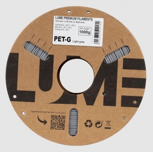 náplň do 3D tiskárny světle šedá