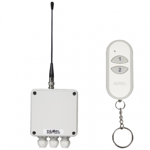 Rádiový síťový vypínač dvoukanálový RWS-311/D/Z