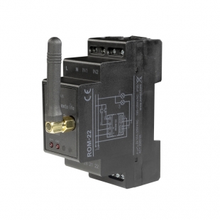 Rádiový přijímač 2-kanálový modulový ROM-22