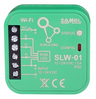 Wi-Fi ovládač RGB LED SLW-01