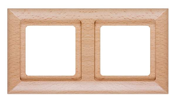 Dvojnásobný rámeček dřevo buk